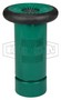 Dixon GNB75GHT 3/4" GHT GREEN CONSTANT FLOW NOZZLE WITH BUMPER